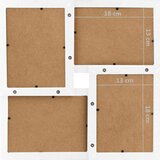 vidaXL okvir za 24 fotografije (13 x 18 cm) bijeli mdf | shoptok.hr