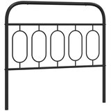  Metalno zamjensko uzglavlje crno 100 cm | shoptok.hr