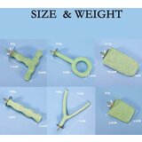 INF Zelena lizika smola Bird Perch Stand - Kletka Dodatna oprema za papige & Cockatiels, (5000125530) | Shoptok.si