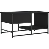  Stolić za kavu crni 85,5x51x45 cm od konstruiranog drva | shoptok.hr