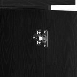  Kreveta s ladicama Crni hrast 70 x 30 x 80 cm Konstruirano drvo | shoptok.hr