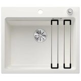Blanco sudoper ETAGON 6 InFino SILGRANIT BIJELA, pribor inox nosači, s dalj. upr. | shoptok.hr