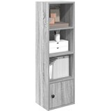 vidaXL Knjižna omara siva sonoma 31x24x102 cm inženirski les | Shoptok.si