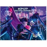 KPop Demon Hunters Ravensburger puzzle Rumi, Mira i Zoey XXL 300 dijelova Slike