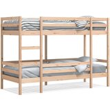 The Living Store Pograd brez vzmetnice 90x190 cm trdna borovina - Pograd, (21625142) | Shoptok.si