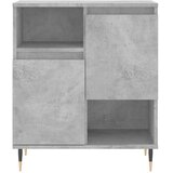  Komoda siva boja betona 60x35x70 cm od konstruiranog drva | shoptok.hr