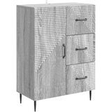  Kreveta Siva sonoma 66 x 34 5 x 89 5 cm Konstruirano drvo - Siva sonoma | shoptok.hr