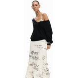 Desigual Haljina crna / bijela | shoptok.hr