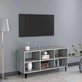vidaXL TV ormarić s metalnim nogama boja hrasta sonome 103,5x30x50 cm | shoptok.hr
