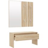  Set namještaja za hodnik boja hrasta sonome konstruirano drvo | Eponuda.com