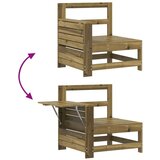  5-dijelni set vrtnih sofa od impregnirane borovine | shoptok.hr