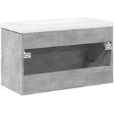  2-dijelni set kupaonskog namještaja siva boja betona drveni 80 x 38.5 x 45 cm | shoptok.hr