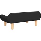  Dječja fotelja crna 70 x 40 x 24 cm od tkanine | shoptok.hr