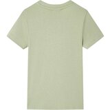  Dječja majica kratkih rukava svijetla kaki 128 | shoptok.hr