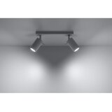 Sollux SL.0088 - Spot svetiljka RING 2 2xGU10/10W/230V bela | Eponuda.com