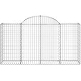  Lučne gabionske košare 18kom 200x50x100/120cm pocinčano željezo | Eponuda.com