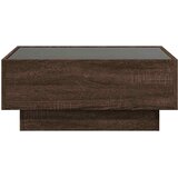  Stolić za kavu LED boja hrasta 70x50x30 cm konstruirano drvo | Eponuda.com