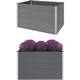 Furnova Visoka greda WPC 150x100x91 cm siva, (21920760) Cene