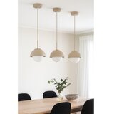  Brilagi - Viseći luster na sajli 1xE27/60W/230V prečnika 18 cm, bež sa zlatnim detaljima | Eponuda.com