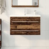  Kupaonski ormarić za sudoper 2 pcs Staro drvo 80 x 38,5 x 48 cm | Eponuda.com