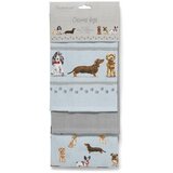 Cooksmart ® Kuhinjske krpe in kuhinjnska rokavica v kompletu 4 ks Curious Dogs – | Shoptok.si