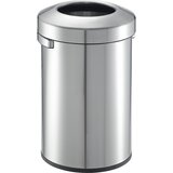 EKO Velik lepo oblikovan zbiralnik odpadkov, prostornina 50 l, VxØ 597 x 370 mm, nerjavno jeklo Cene