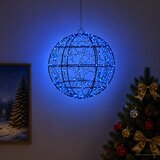  Božićni vrh svjetla 300 LED lampica Plava Promjer 30 x 32 cm | shoptok.hr