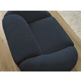 Bobochic Paris Temno moder fotelj iz tkanine bouclé Tina – | Shoptok.si
