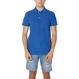 Suns Polo majice kratki rokavi BALDO SPONGE TECK TINTA UNITA PLS01049U Modra | Shoptok.si