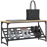  Stalak za cipele boja hrasta 90 x 30 x 45 cm konstruirano drvo | Eponuda.com