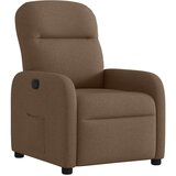 Maison Chic Naslanjač - Relax naslanjač iz rjavega blaga, (22062103) | Shoptok.si
