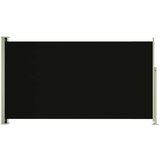 vidaXL Zložljiva stranska tenda za teraso 170x300 cm črna | Shoptok.si