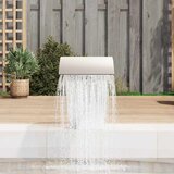  Vrtna fontana s vodopadom za bazen od nehrđajućeg čelika 45x30x60 cm | shoptok.hr