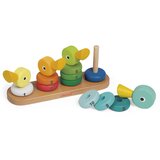 Janod drvena slagalica zigolos ducks | shoptok.hr