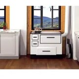 Alfa Plam Šporet na čvrsto gorivo 55 Termo ECO RL, beli, levi | ePonuda.com