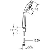 Grohe tuš set EUPHORIA 110 Mono (27354000) | Shoptok.si