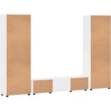  Set TV komoda s ladicama s policom Bijelo Konstruirano drvo | shoptok.hr