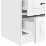  Noćni ormar s ladicama Bijela visokog sjaja 43 x 34,5 x 44,5 cm | Eponuda.ba
