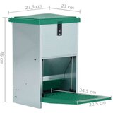 vidaXL Feedomatic automatska hranilica za perad s gazištem 8 kg | shoptok.hr