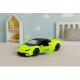 SPORTS Car Pull Back Metal Neon Green 1:43 | Shoptok.si