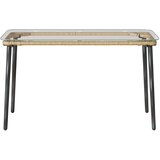  Stol za vrt Prirodna 80 x 40 x 45 cm poliratan | shoptok.hr