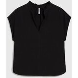 Marisse Black Cotton Shirt | Shoptok.si