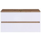 Mömax omarica za pod umivalnik marbella, bela, hrast | Shoptok.si
