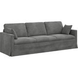 SOFA Tamno siva 228 x 78 x 80 cm Baršun | Eponuda.ba