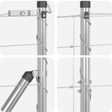 vidaXL ograja za polje 1.2x25 m galvanizirano jeklo | Shoptok.si