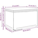 Stolica Modra 61 x 41 x 40 cm Samet in Umetno Leseno, (5000243279) | Shoptok.si