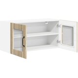  Zidni stakleni ormarić LUCCA Hrast sonoma 80 x 31 x 40 cm | Eponuda.ba