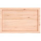  Kupaonska radna ploča 80x50x4 cm netretirano masivno drvo | shoptok.hr