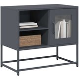 vidaXL TV omarica antracit 68x39x60,5 cm jeklo | Shoptok.si