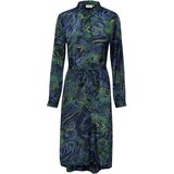 Kaffe Dolga srajca 'bina' modra / mornarska / zelena | Shoptok.si